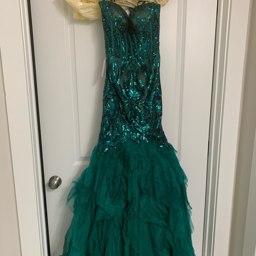 Dark Green Prom Dress